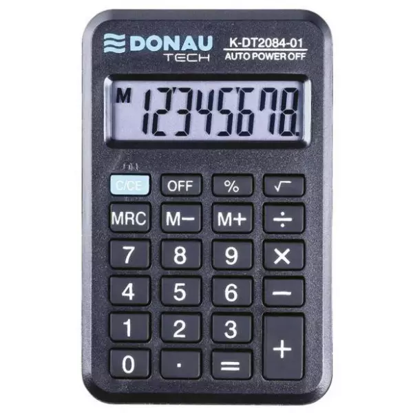 Kalkulačka Donau Tech K-DT2084 čierna