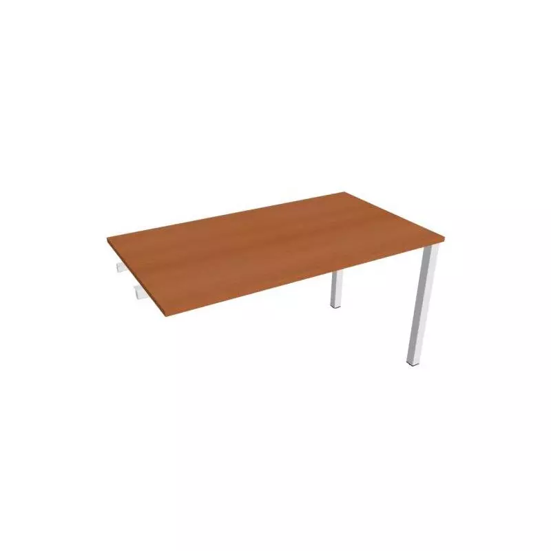 Rokovací stôl Uni k pozdĺ. reťazeniu, 140x75,5x80 cm, čerešňa/biela Rokovací stôl Uni k pozdĺ. reťazeniu, 140x75,5x80 cm, čerešňa/biela
