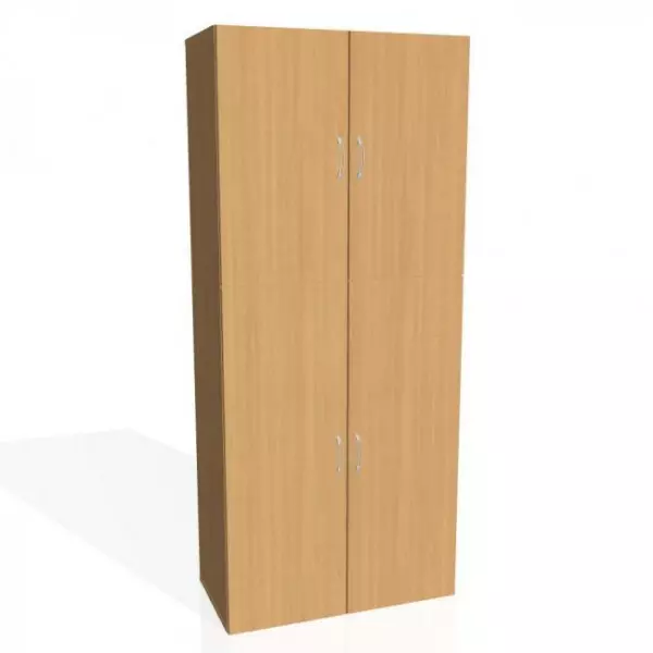 Policová skriňa Drive, 80x185x42 cm, buk/buk