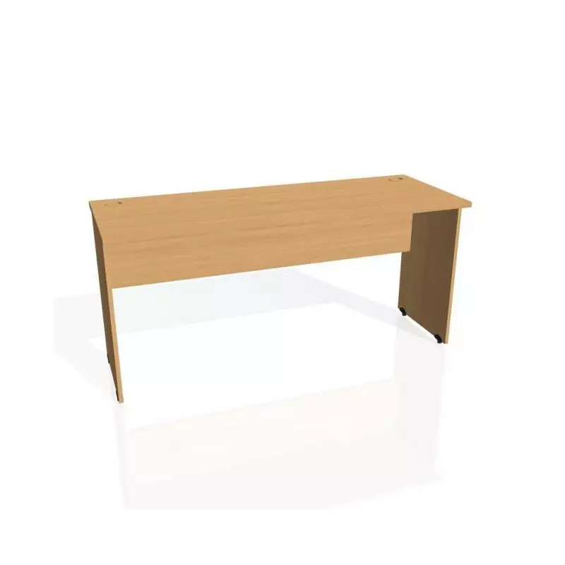 Pracovný stôl Gate, 160x75,5x60 cm, buk/buk Pracovný stôl Gate, 160x75,5x60 cm, buk/buk