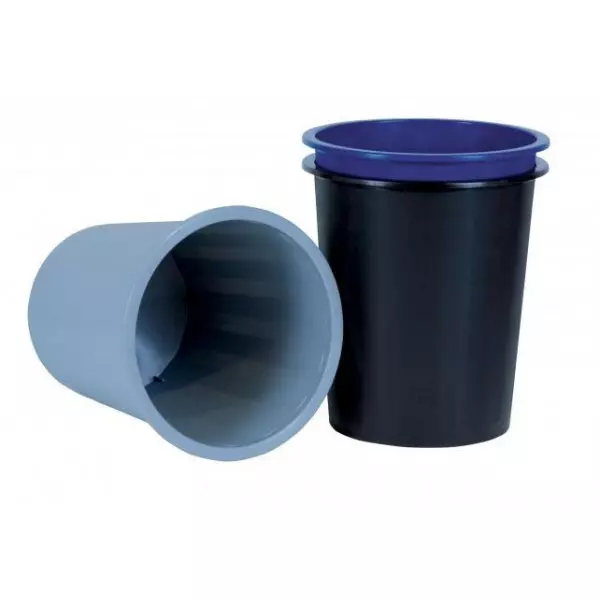 Kôš plastový 14l sivý
