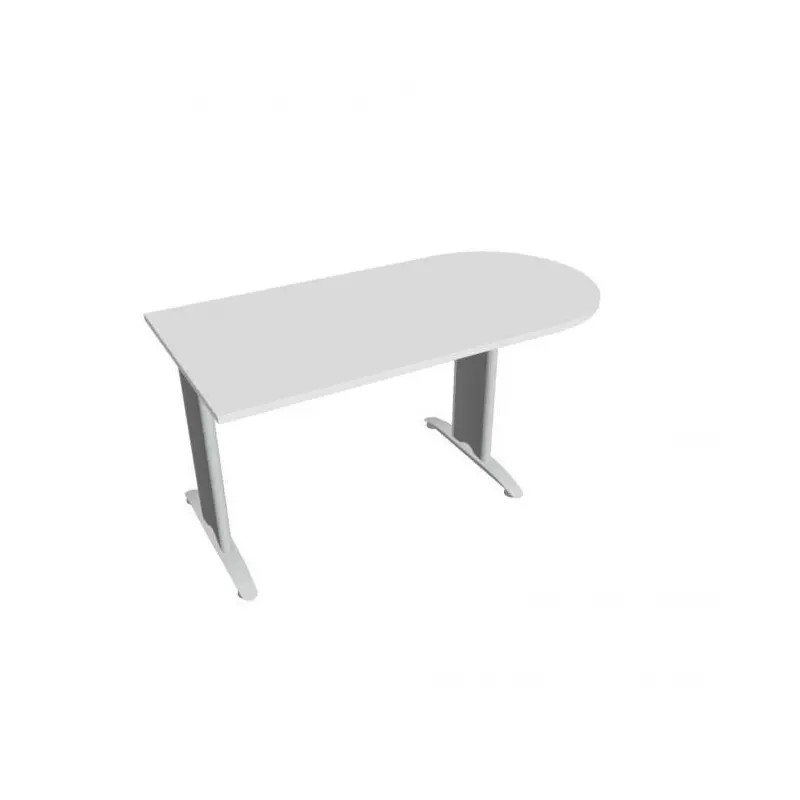 Doplnkový stôl Flex, 160x75,5x80 cm, biela/kov Doplnkový stôl Flex, 160x75,5x80 cm, biela/kov