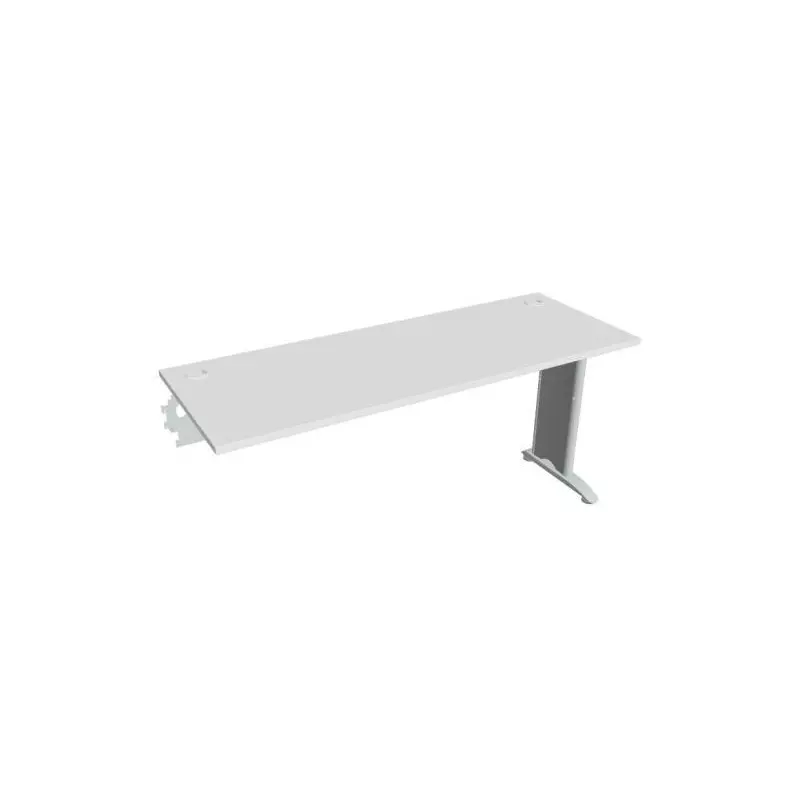 Pracovný stôl Flex, 160x75,5x60 cm, biely/kov Pracovný stôl Flex, 160x75,5x60 cm, biely/kov