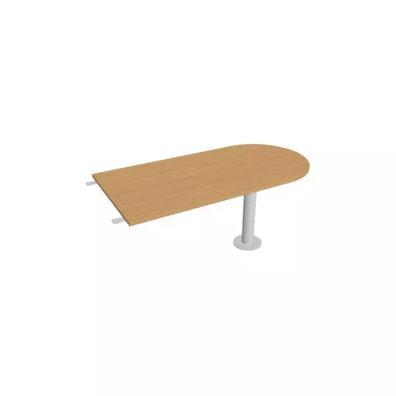 Doplnkový stôl Flex, 160x75,5x80 cm, buk/kov Doplnkový stôl Flex, 160x75,5x80 cm, buk/kov
