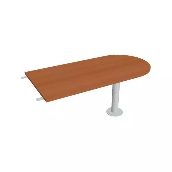Doplnkový stôl Flex, 160x75,5x80 cm, čerešňa/kov