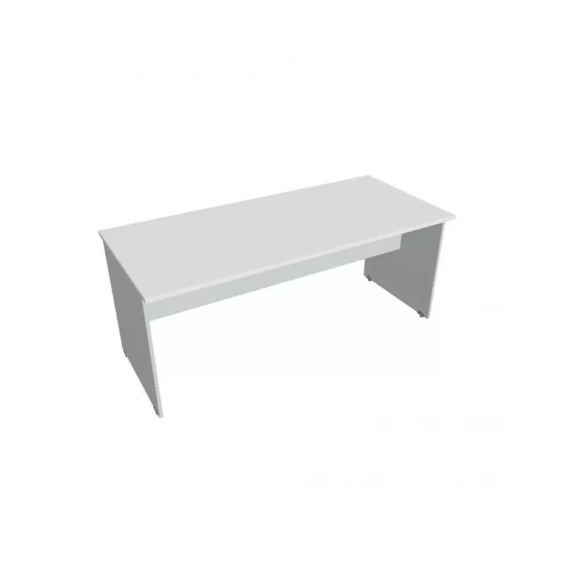 Rokovací stôl Gate, 180x75,5x80 cm, biely/sivý Rokovací stôl Gate, 180x75,5x80 cm, biely/sivý