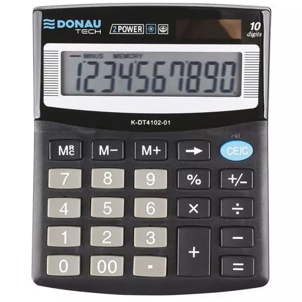 Kalkulačka Donau Tech K-DT4102 čierna