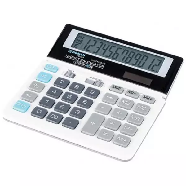 Kalkulačka Donau Tech K-DT4126 biela