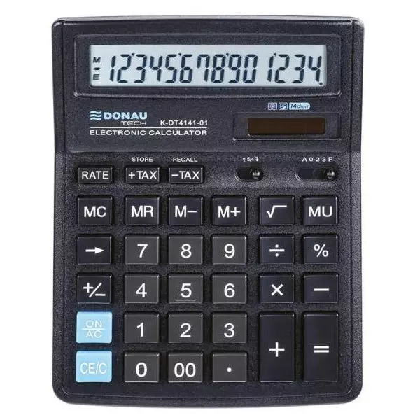 Kalkulačka Donau Tech K-DT4141 čierna