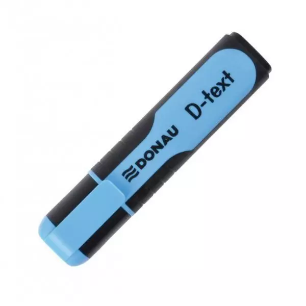 Zvýrazňovač DONAU D-text modrý