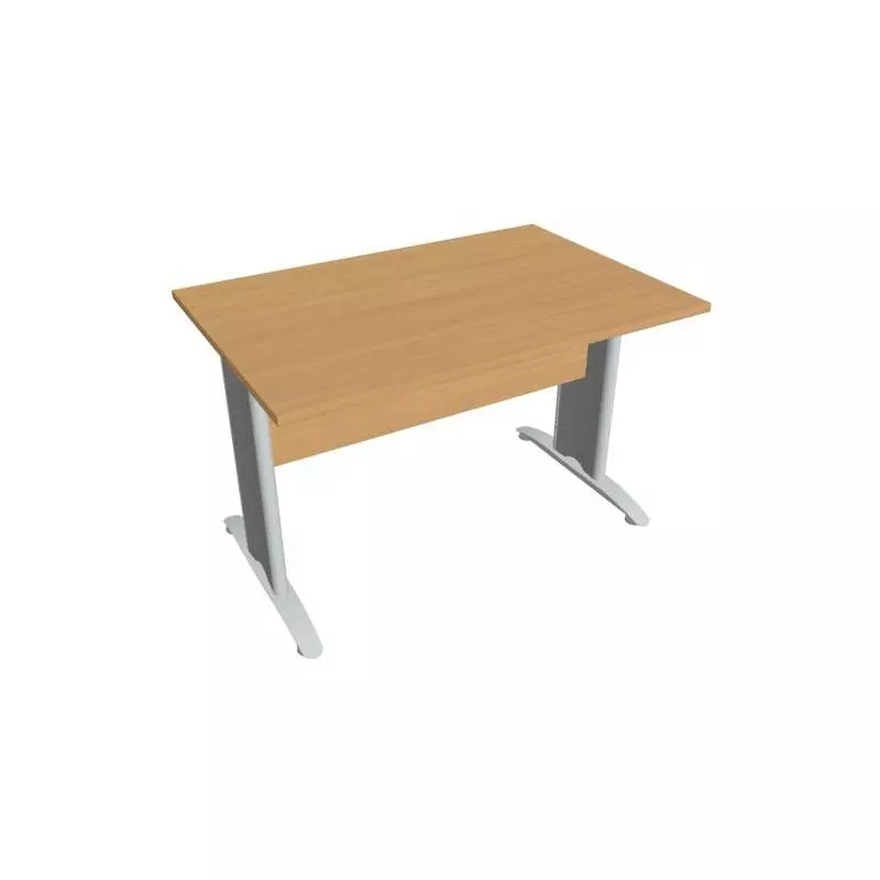 Rokovací stôl Cross, 120x75,5x80 cm, buk/kov Rokovací stôl Cross, 120x75,5x80 cm, buk/kov
