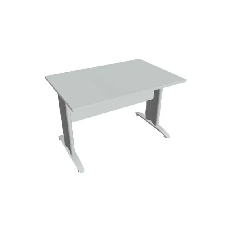 Rokovací stôl Cross, 120x75,5x80 cm, sivý/kov Rokovací stôl Cross, 120x75,5x80 cm, sivý/kov