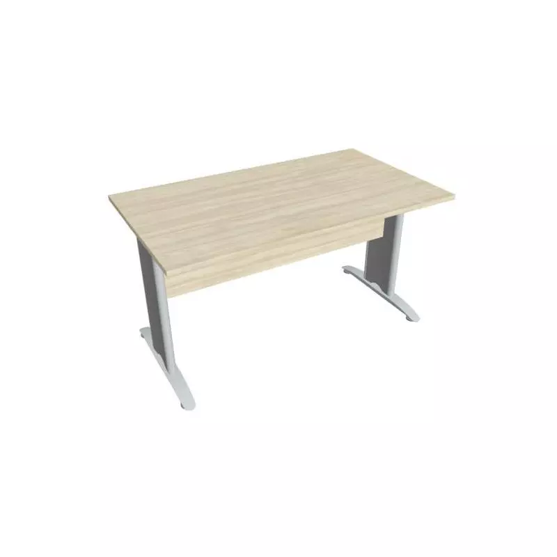 Rokovací stôl Cross, 140x75,5x80 cm, agát/kov Rokovací stôl Cross, 140x75,5x80 cm, agát/kov