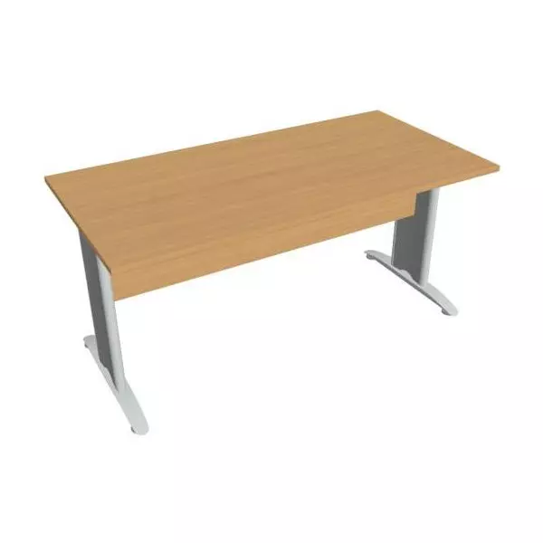 Rokovací stôl Cross, 160x75,5x80 cm, buk/kov