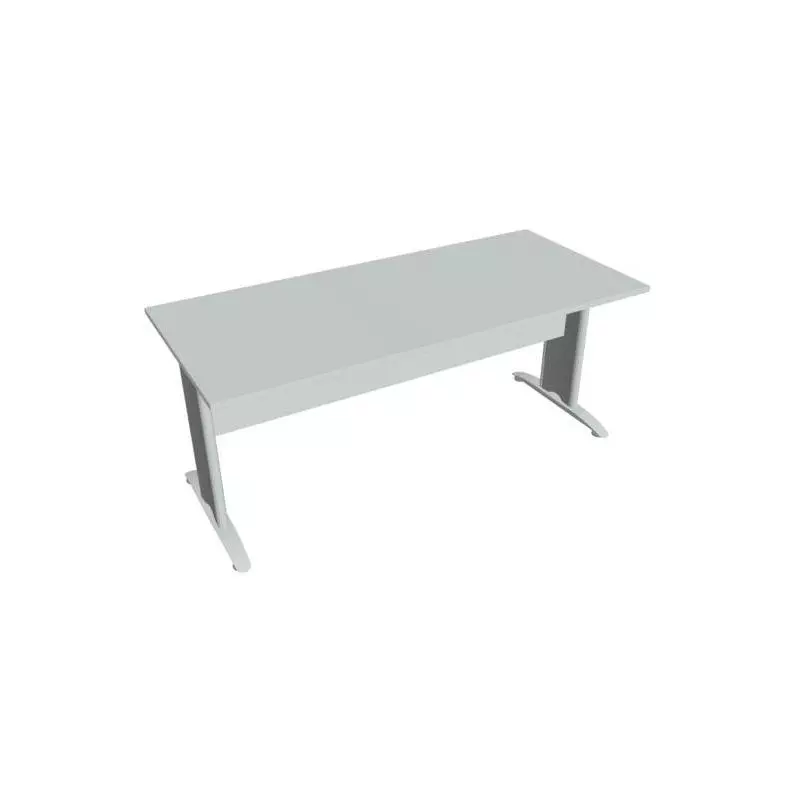 Rokovací stôl Cross, 180x75,5x80 cm, sivý/kov Rokovací stôl Cross, 180x75,5x80 cm, sivý/kov