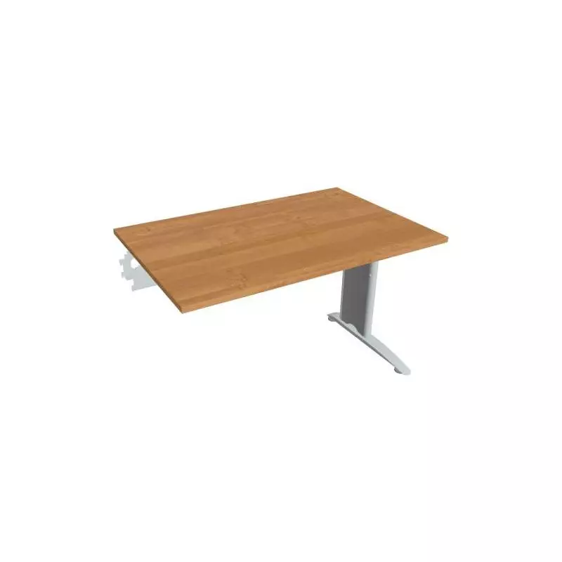Pracovný stôl Flex, 120x75,5x80 cm, jelša/kov Pracovný stôl Flex, 120x75,5x80 cm, jelša/kov