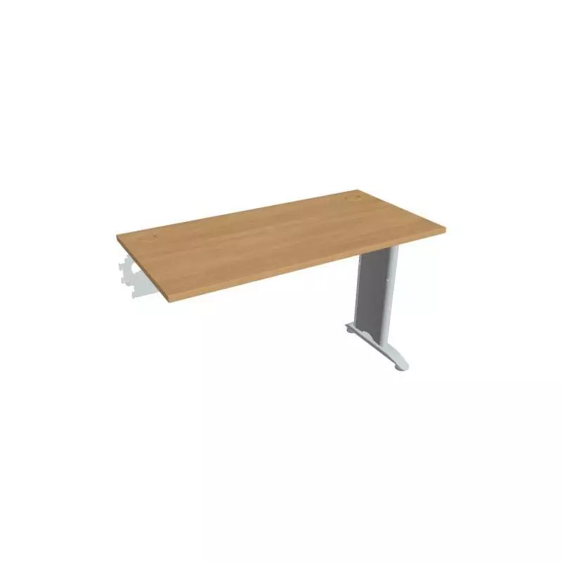 Pracovný stôl Flex, 120x75,5x60 cm, dub/kov Pracovný stôl Flex, 120x75,5x60 cm, dub/kov