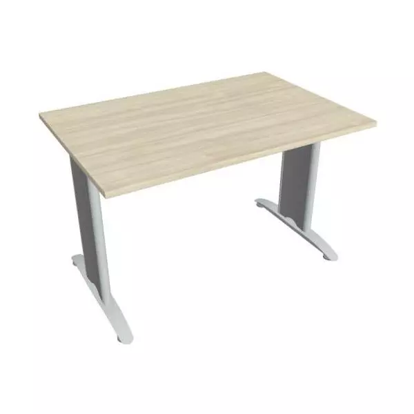 Rokovací stôl Flex, 120x75,5x80 cm, agát/kov