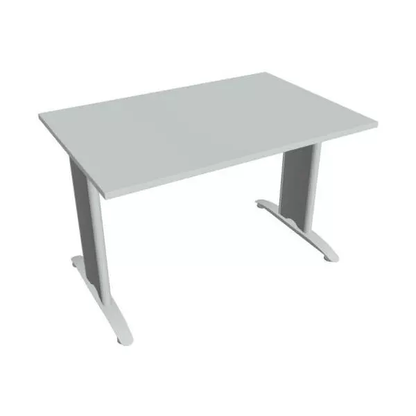 Rokovací stôl Flex, 120x75,5x80 cm, sivý/kov