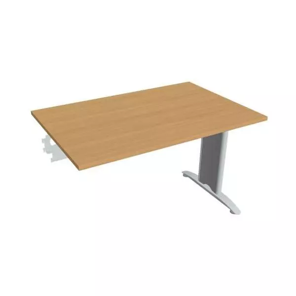 Rokovací stôl Flex, 120x75,5x80 cm, buk/kov