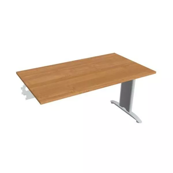 Rokovací stôl Flex, 140x75,5x80 cm, jelša/kov