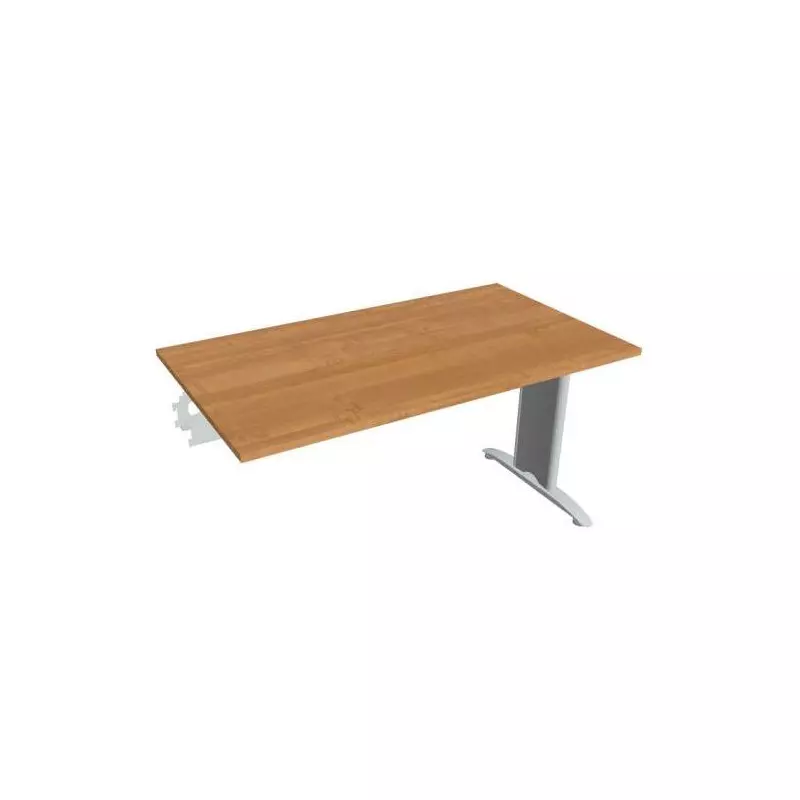 Rokovací stôl Flex, 140x75,5x80 cm, jelša/kov Rokovací stôl Flex, 140x75,5x80 cm, jelša/kov