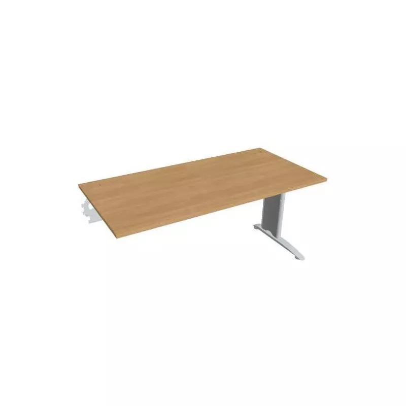 Pracovný stôl Flex, 160x75,5x80 cm, dub/kov Pracovný stôl Flex, 160x75,5x80 cm, dub/kov