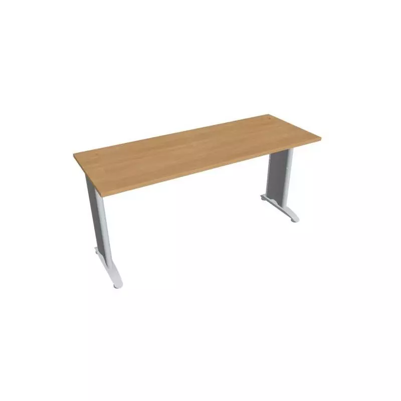 Pracovný stôl Flex, 160x75,5x60 cm, dub/kov Pracovný stôl Flex, 160x75,5x60 cm, dub/kov