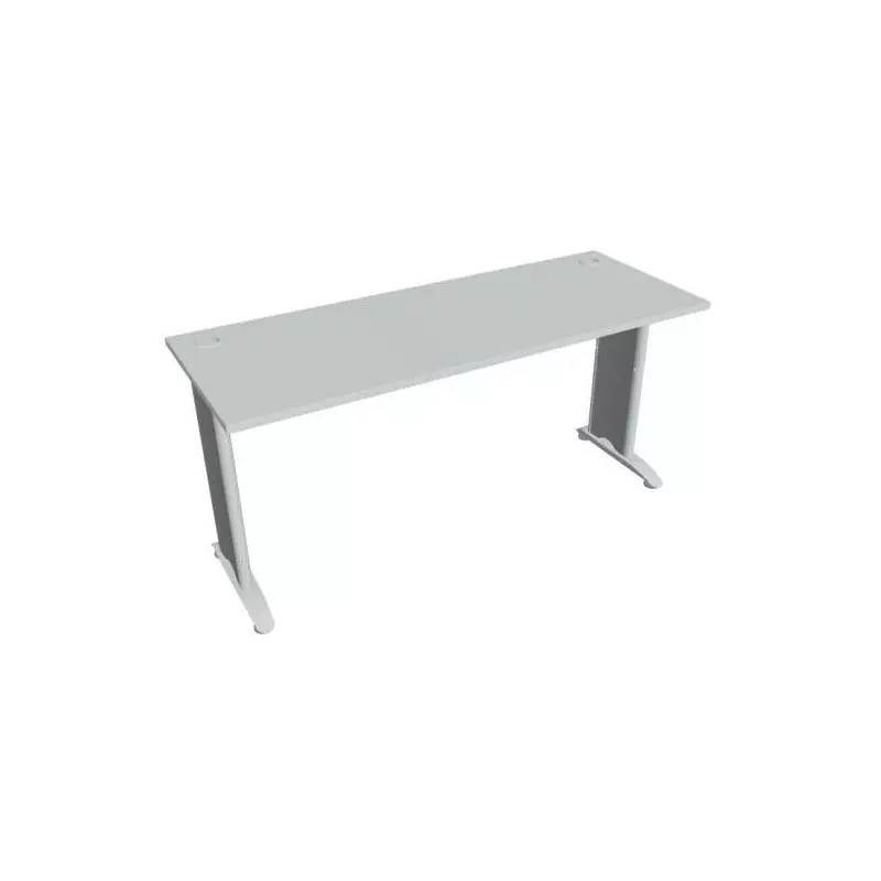 Pracovný stôl Flex, 160x75,5x60 cm, sivý/kov Pracovný stôl Flex, 160x75,5x60 cm, sivý/kov