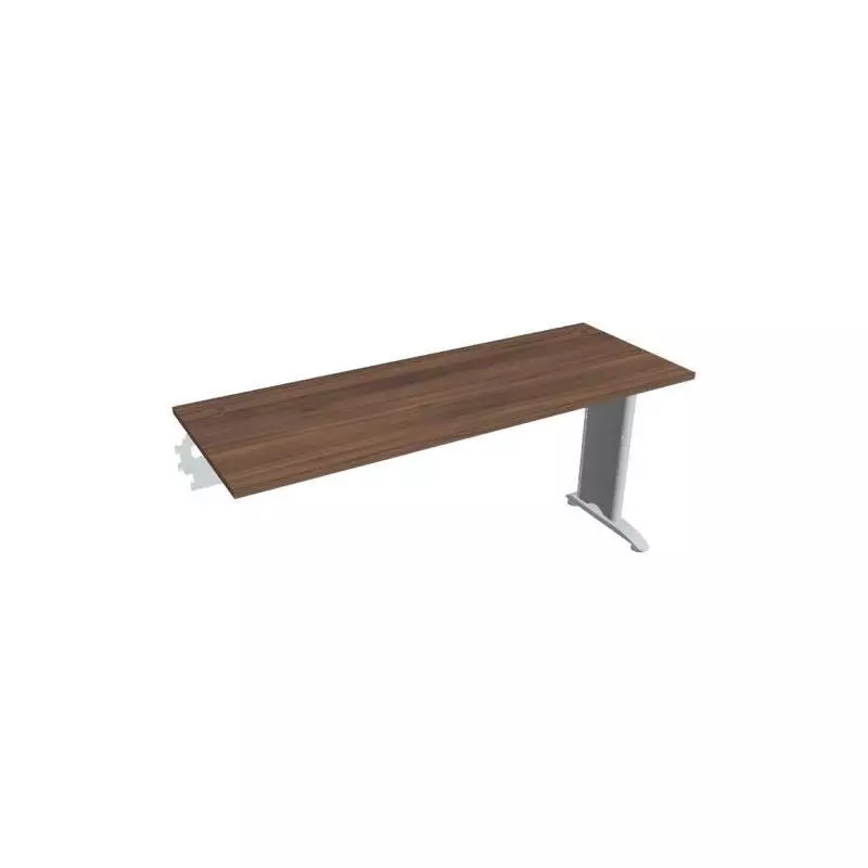 Pracovný stôl Flex, 160x75,5x60 cm, orech/kov Pracovný stôl Flex, 160x75,5x60 cm, orech/kov