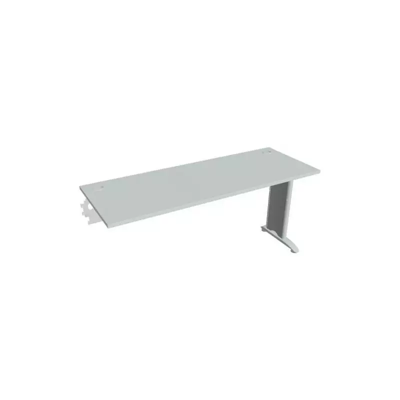 Pracovný stôl Flex, 160x75,5x60 cm, sivý/kov Pracovný stôl Flex, 160x75,5x60 cm, sivý/kov