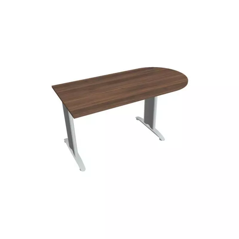 Doplnkový stôl Flex, 160x75,5x80 cm, orech/kov Doplnkový stôl Flex, 160x75,5x80 cm, orech/kov