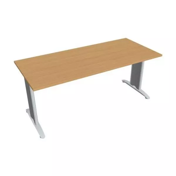 Rokovací stôl Flex, 180x75,5x80 cm, buk/kov