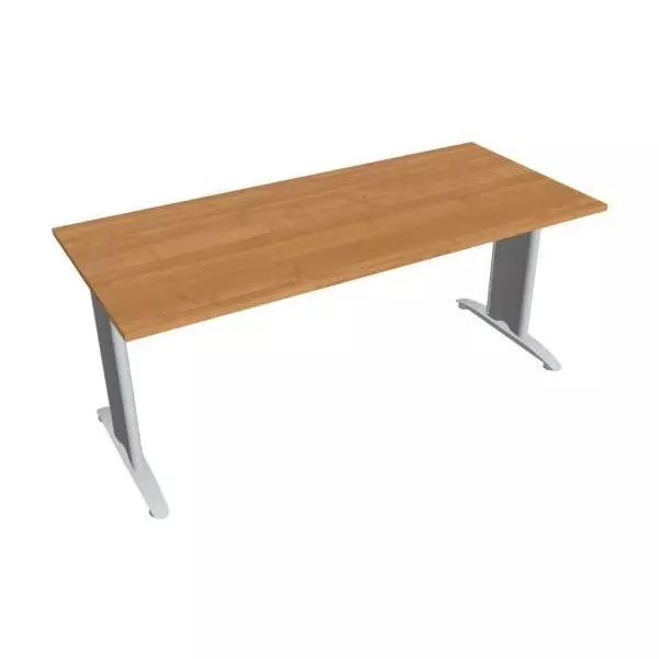 Rokovací stôl Flex, 180x75,5x80 cm, jelša/kov