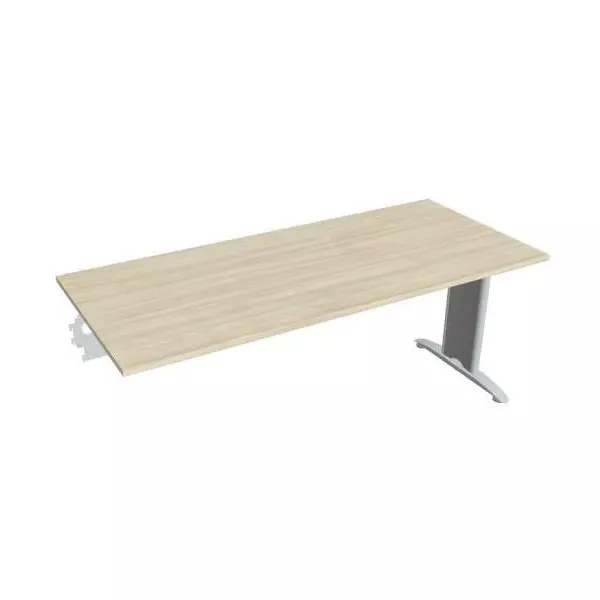 Rokovací stôl Flex, 180x75,5x80 cm, agát/kov