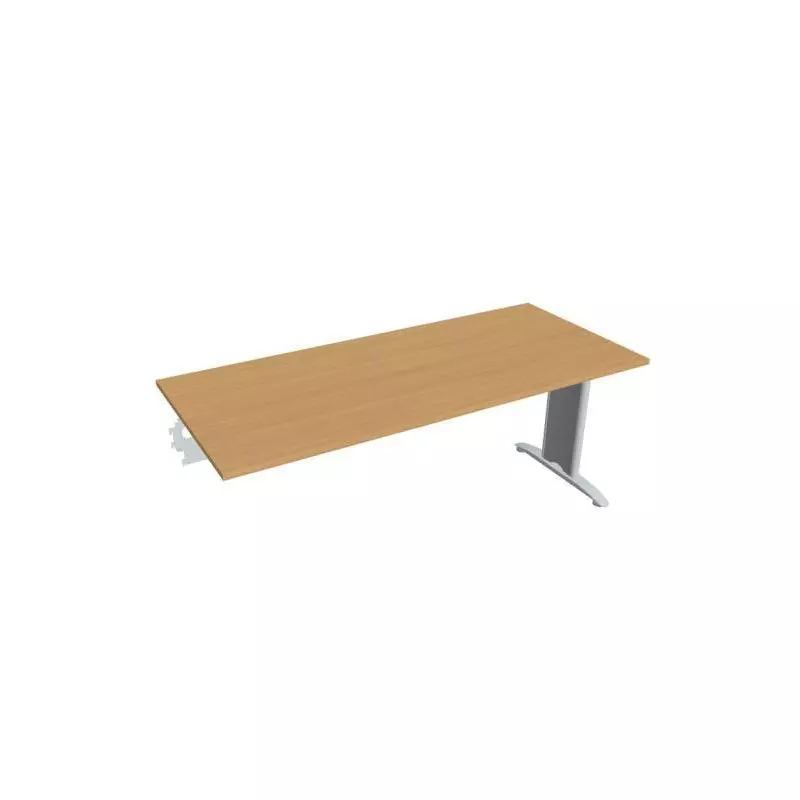 Rokovací stôl Flex, 180x75,5x80 cm, buk/kov Rokovací stôl Flex, 180x75,5x80 cm, buk/kov