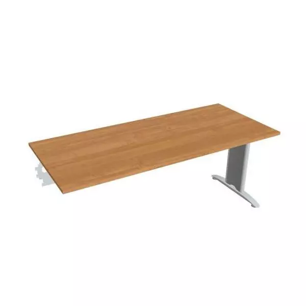Rokovací stôl Flex, 180x75,5x80 cm, jelša/kov