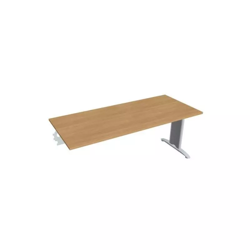 Rokovací stôl Flex, 180x75,5x80 cm, dub/kov Rokovací stôl Flex, 180x75,5x80 cm, dub/kov