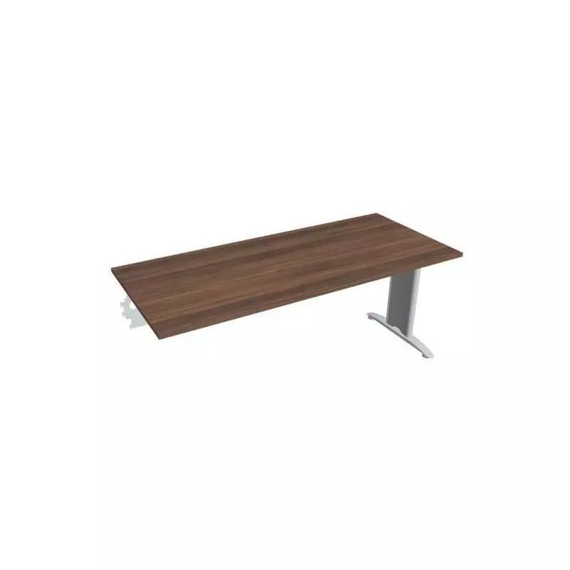 Rokovací stôl Flex, 180x75,5x80 cm, orech/kov Rokovací stôl Flex, 180x75,5x80 cm, orech/kov
