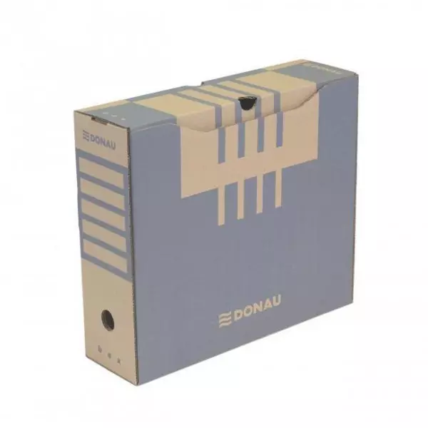 Archívny box DONAU 100mm hnedý