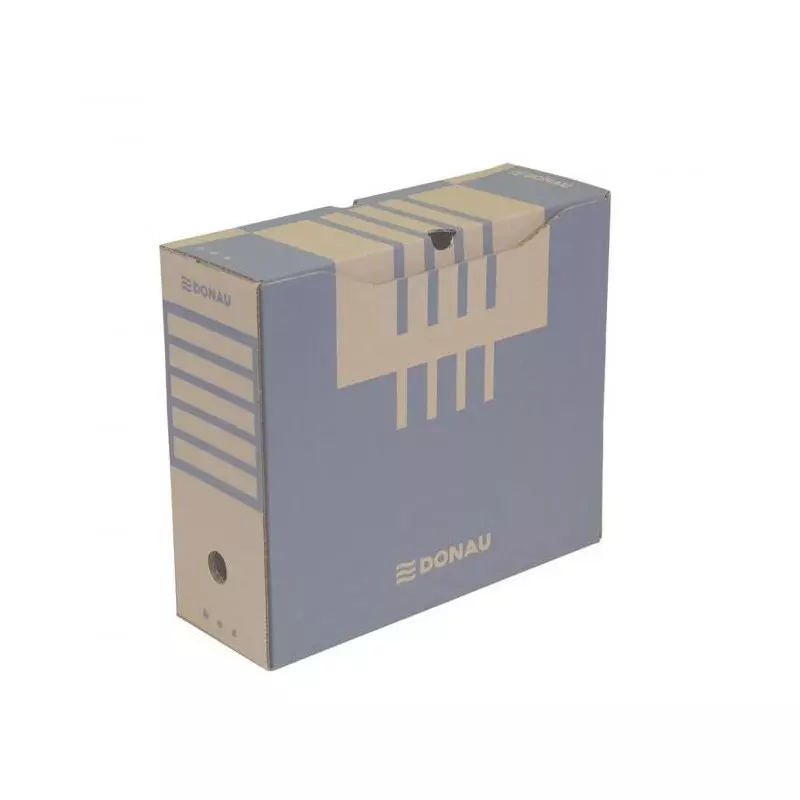 Archívny box DONAU 120mm hnedý Archívny box DONAU 120mm hnedý