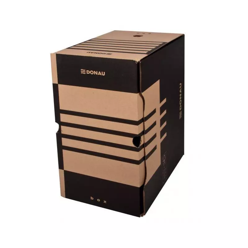 Archívny box DONAU 200mm hnedý Archívny box DONAU 200mm hnedý