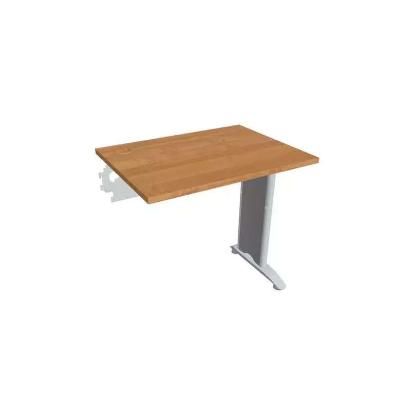 Pracovný stôl Flex, 80x75,5x60 cm, jelša/kov Pracovný stôl Flex, 80x75,5x60 cm, jelša/kov