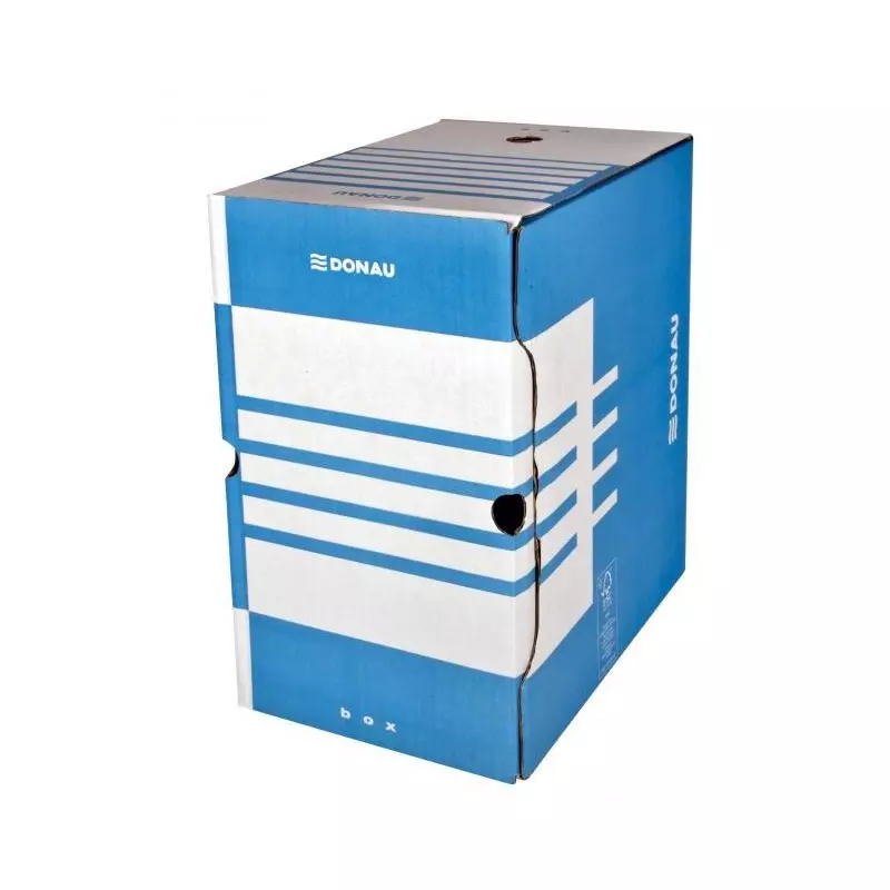 Archívny box DONAU 200mm modrý Archívny box DONAU 200mm modrý
