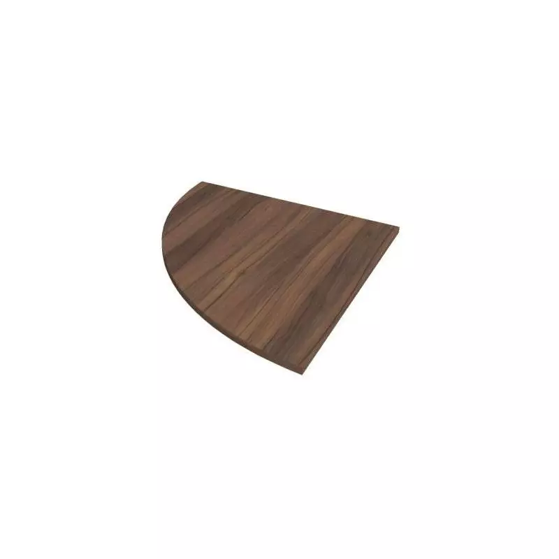 Doplnkový stôl Flex, ľavý, 80x80 cm, orech Doplnkový stôl Flex, ľavý, 80x80 cm, orech