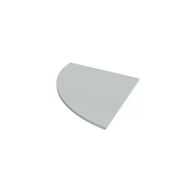Doplnkový stôl Flex, ľavý, 80x80 cm, sivá Doplnkový stôl Flex, ľavý, 80x80 cm, sivá
