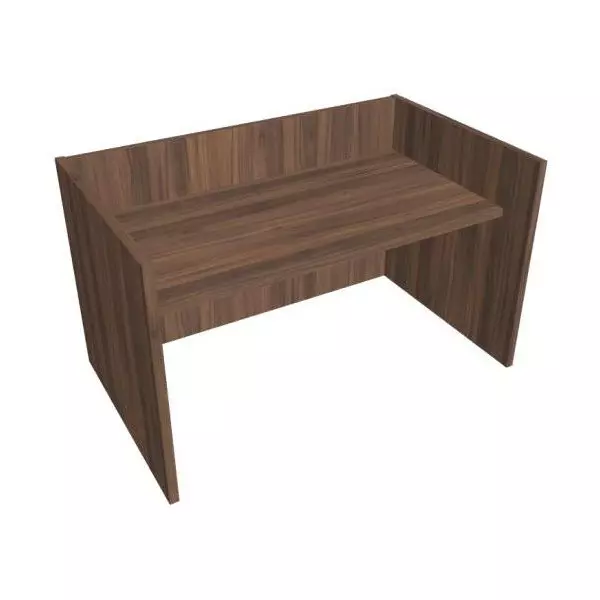 Recepčný pult ASSIST 160, 167 x 80 (100) x 74 (100) cm, orech