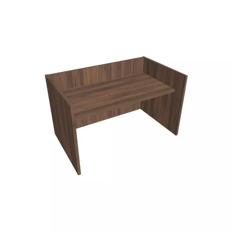 Recepčný pult ASSIST 160, 167 x 80 (100) x 74 (100) cm, orech Recepčný pult ASSIST 160, 167 x 80 (100) x 74 (100) cm, orech
