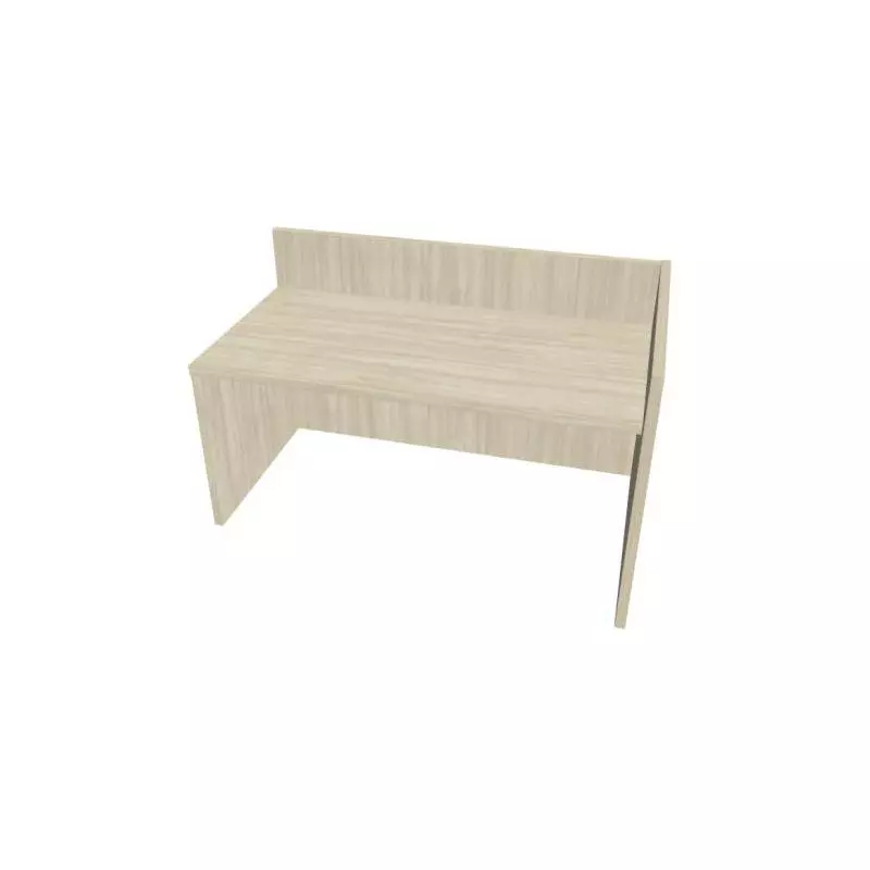 Recepčný pult ASSIST 160 pravý, 167 x 80 (100) x 74 (100) cm, agát Recepčný pult ASSIST 160 pravý, 167 x 80 (100) x 74 (100) cm, agát