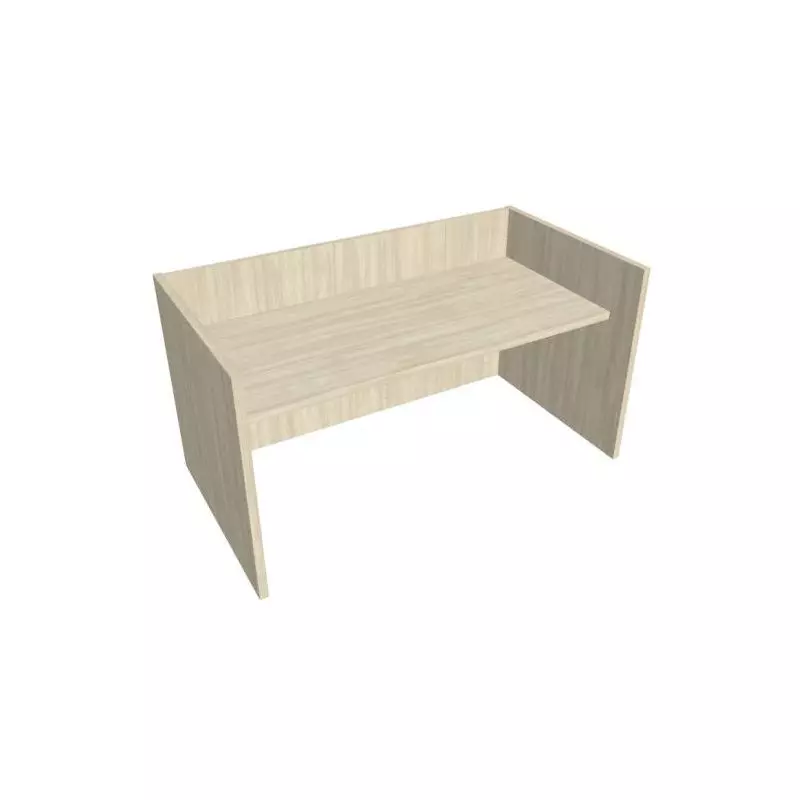 Recepčný pult ASSIST 180, 187 x 80 (100) x 74 (100) cm, agát Recepčný pult ASSIST 180, 187 x 80 (100) x 74 (100) cm, agát